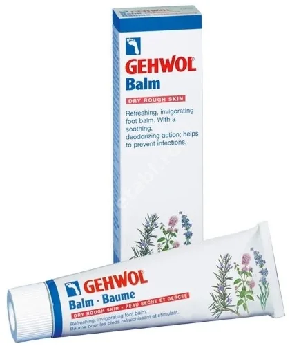 ГЕВОЛЬ (GEHWOL) бальзам для ног тонизир д/сухой кожи 75мл (Эдуард Герлах, ГЕРМАНИЯ)