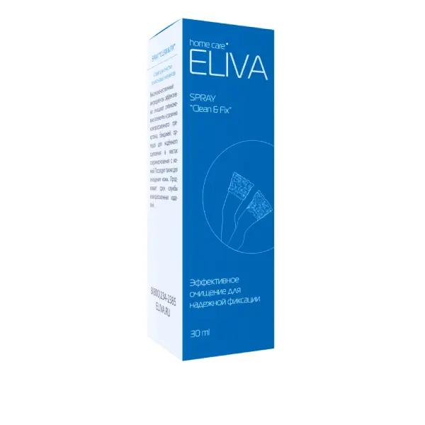 ЭЛИВА (ELIVA) спрей д/очистки силиконовых элементов 30мл (Элива, РФ)