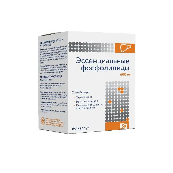 ЭССЕНЦИАЛЬНЫЕ ФОСФОЛИПИДЫ Smart Products капс. 1.4г N60 (Мирролла, РФ)
