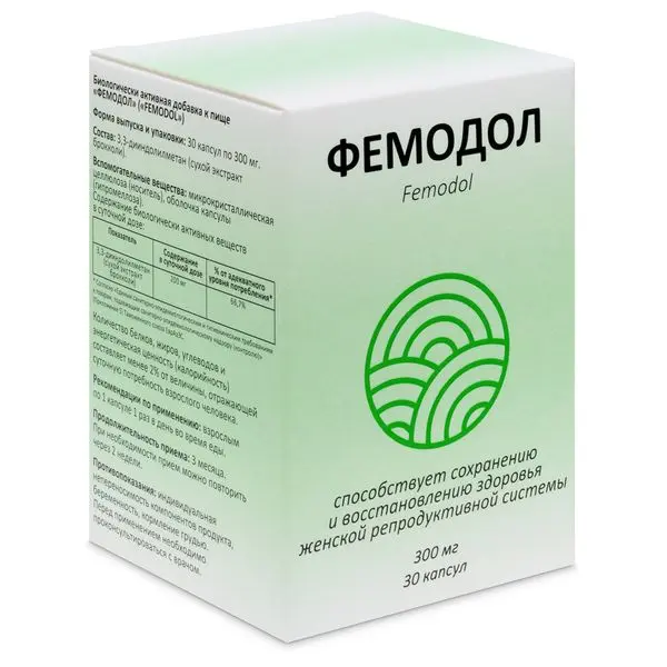 ФЕМОДОЛ капс. 0.3г N30 (Витамер, РФ)
