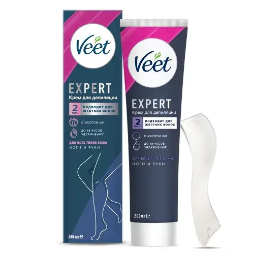 ВИТ (VEET) Expert крем для депиляции д/всех типов кожи 200мл (РЕКИТТ БЕНКИЗЕР, ФРАНЦИЯ)