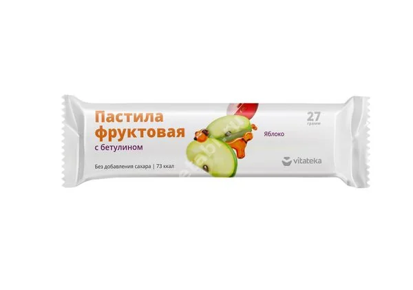ВИТАТЕКА пастила фруктовая 27г Яблоко (Бетулафарм, РФ)