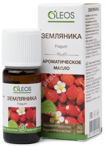 МАСЛО АРОМАТИЧЕСКОЕ Земляника 10мл (Олеос, РФ)