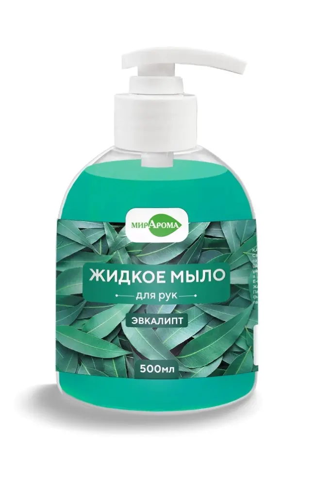 МИРАРОМА мыло жидкое для рук Эвкалипт 500мл (Мирарома, РФ)