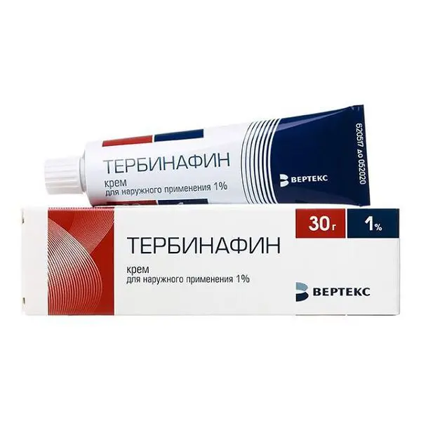 ТЕРБИНАФИН крем 1% - 30г N1 (ВЕРТЕКС, РФ)