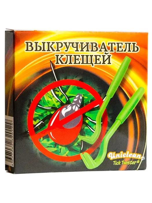 УДАЛИТЕЛЬ КЛЕЩЕЙ выкручиватель набор (2  размера) N1 (Юниклин, РФ)