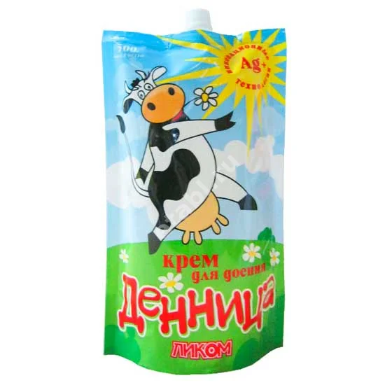 ДЕННИЦА крем КРС/МРС после доения (пак.) 500г (Капитал-Прок, РФ)