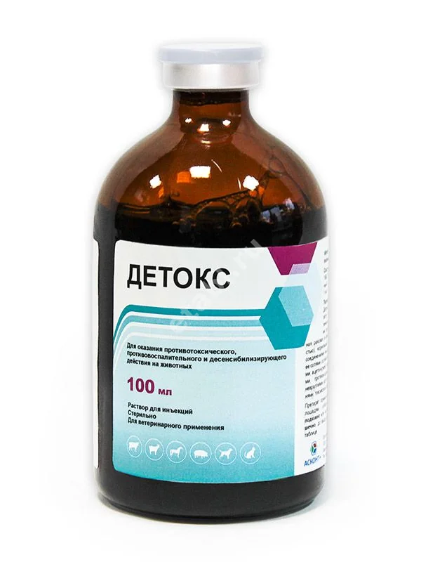 ДЕТОКС р-р д/ин. 100мл (фл. стекл.) (Асконт плюс НПК, РФ)