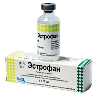 ЭСТРОФАН р-р д/ин. 10мл (фл.) С/Х животные (Биовета, ЧЕХИЯ)