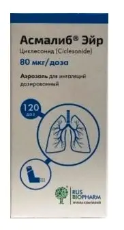 АСМАЛИБ ЭЙР аэроз. д/ингал. доз. 80мкг/доза - 120доз N1 (ПСК Фарма, РФ)