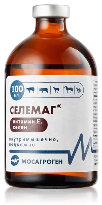 СЕЛЕМАГ р-р д/ин. 100мл (фл.) С/Х животные (Мосагроген, РФ)