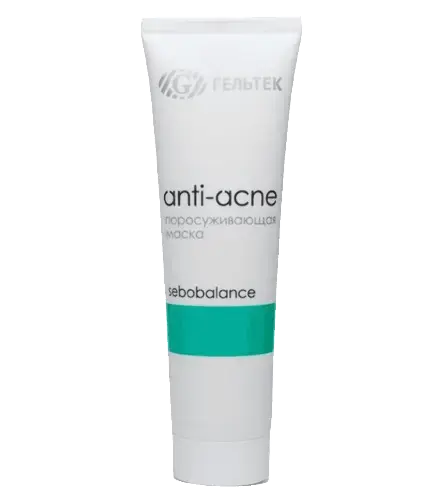 ГЕЛЬТЕК Anti acne маска для лица поросуживающая 100мл (Гельтек-Медика, РФ)