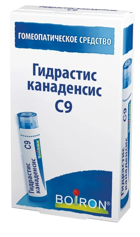 ГИДРАСТИС КАНАДЕНСИС С9 гран. гомеопат. 4г N1 (Буарон Лаб, ФРАНЦИЯ)