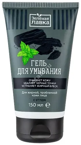 ЗЕЛЕНАЯ ЛАВКА гель д/умывания д/жирн/проблемн кожи 150мл (Две линии, РФ)