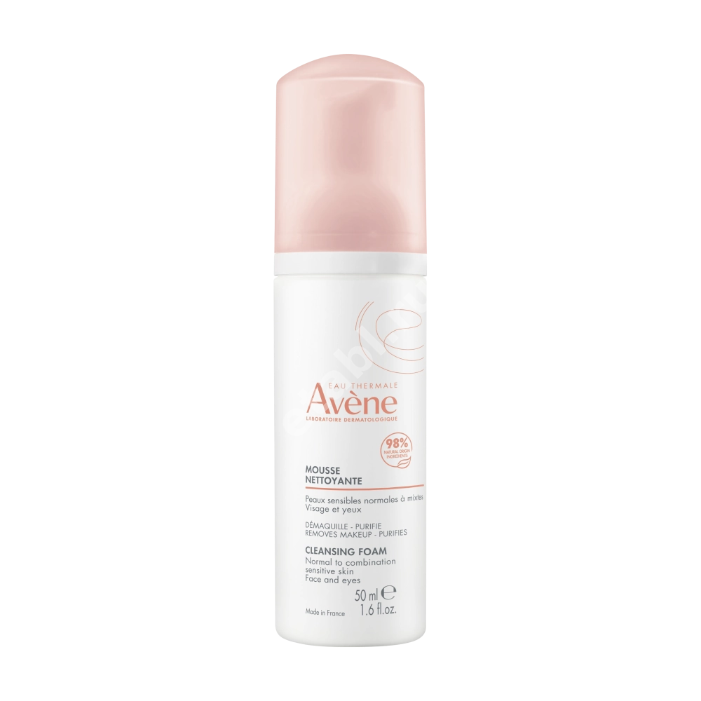 АВЕН (AVENE) пенка д/снятия макияжа очищаюшая 50мл (ПЬЕР ФАБР, ФРАНЦИЯ)
