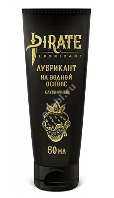 ПИРАТ гель-смазка водная основа 50мл Клубничный (Аделейд, РФ)