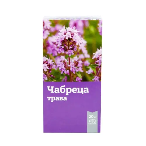 ЧАБРЕЦА ТРАВА сырье (фильтр-пак.) 1.5г N20 (СТ-Медифарм, РФ)
