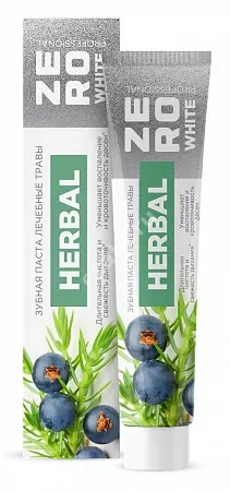 ЗЕРОВАЙТ Herbal зубная паста Лечебные травы 100г (Вилсен Групп, РФ)