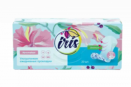 ИРИС прокладки ежедневные Мультиформ Део N20 Орхидея (Хайджин текнолоджиз, РФ)