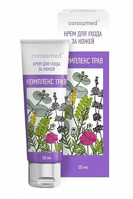 КОМПЛЕКС ТРАВ крем розовый д/ухода за кожей 50мл (Эльфарма.ру, РФ)