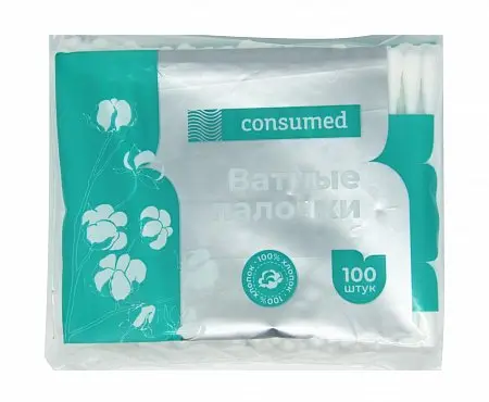 ВАТНЫЕ ПАЛОЧКИ (пак.) N100 (Бумфа Групп, РФ)