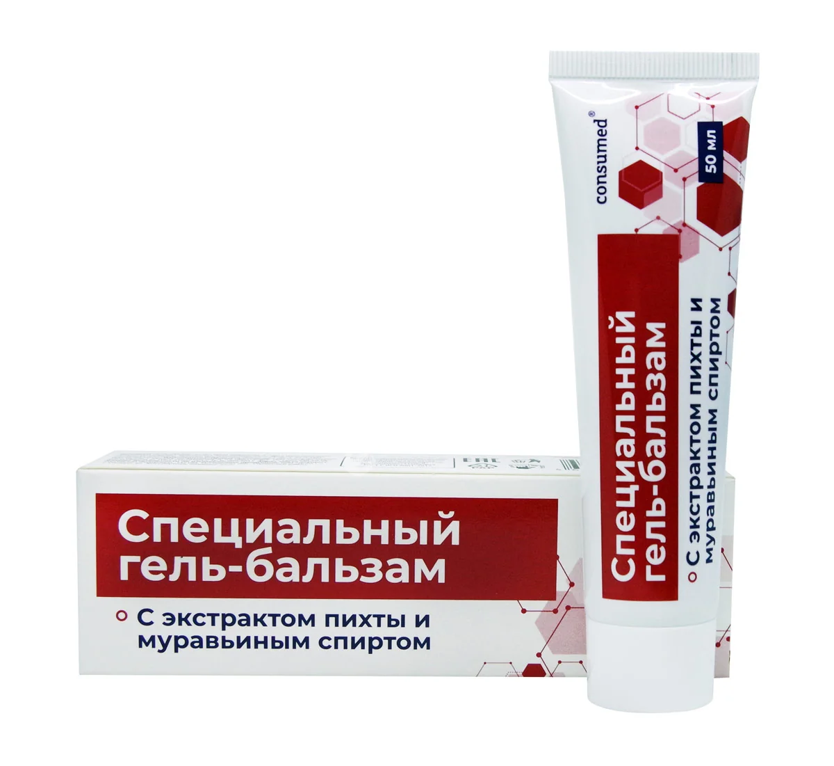 СПЕЦИАЛЬНЫЙ Консумед гель-бальзам Пихта/Муравьиный спирт 50мл (Эльфарма.ру, РФ)