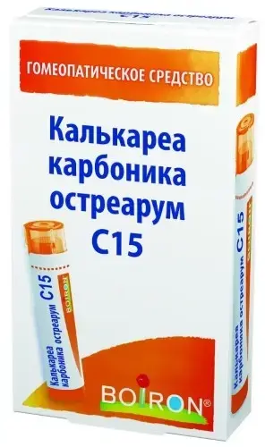 КАЛЬКАРЕА КАРБОНИКА ОСТРЕАРУМ С15 гран. гомеопат. 4г N1 (Буарон Лаб, ФРАНЦИЯ)