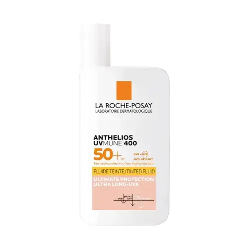 ЛЯ РОШ ПОЗЕ (LA ROCHE POSAY) Антгелиос Uvmune флюид для лица солнцезащит SPF50+ тонирующий 50мл (Лореаль С.А., ФРАНЦИЯ)