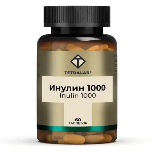 ИНУЛИН Тетралаб табл. (банк.) 1 000мг - 1.4г N60 (Квадрат-С, РФ)