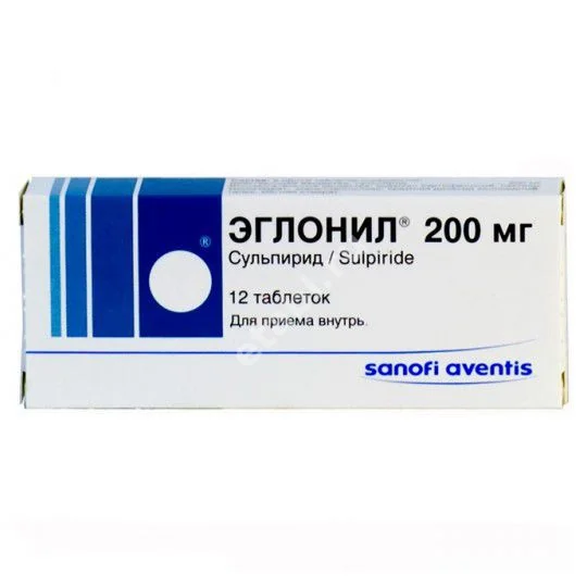 ЭГЛОНИЛ табл. 200мг N12 (САНОФИ, ФРАНЦИЯ)