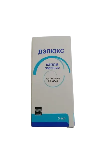 ДЭЛЮКС капли глазн. (фл.-кап.) 20мг/мл - 5мл N1 (Микро Лабс Лимитед, ИНДИЯ)