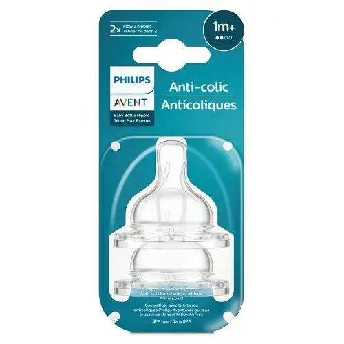 АВЕНТ (Avent) соска силик. медл поток Anti-Colic 1м+ SCY762/02 N2 (ФИЛИПС  ЭЛЕКТРОНИКС, ИНДОНЕЗИЯ)