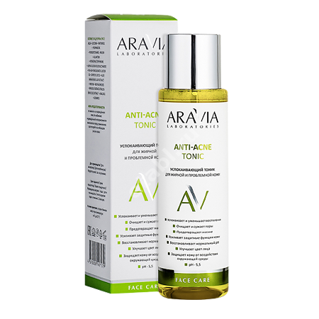 АРАВИЯ ЛАБОРАТОРИС Anti acne тоник для лица успокаив. д/жирн/проблемн кожи 250мл (Эксперт Лаборатория, РФ)