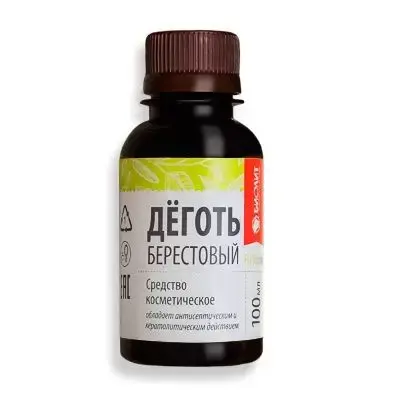 ДЕГОТЬ Берестовый ср-во космет (фл.) 100мл (Биолит, РФ)