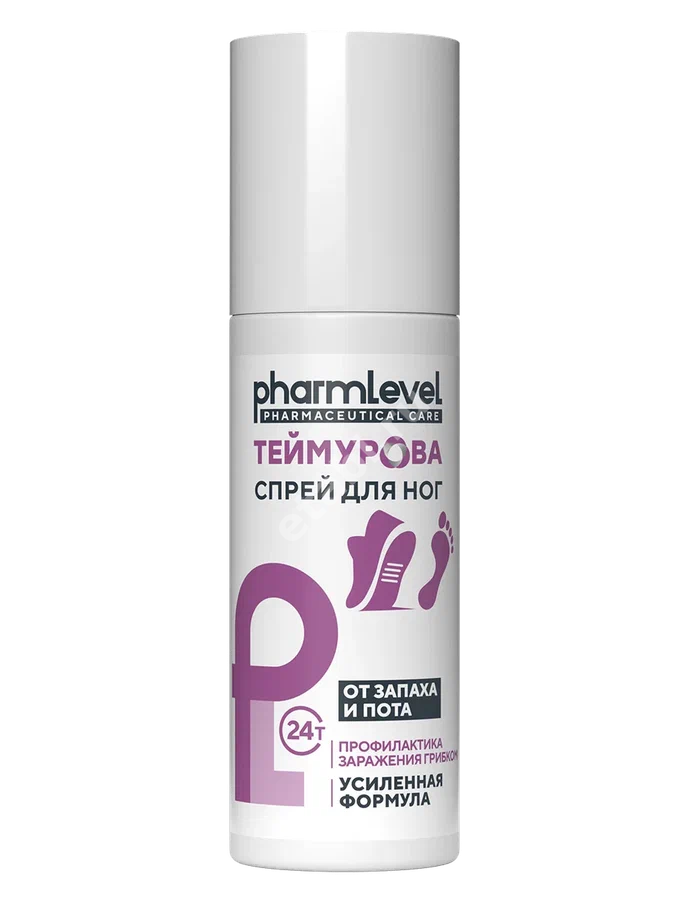 ТЕЙМУРОВА спрей для ног от пота и запаха 150мл Усиленная формула (Зеленая Дубрава, РФ)