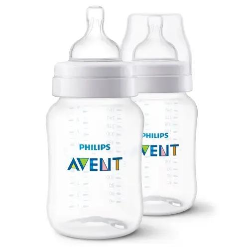 АВЕНТ (Avent) бутылочка пласт. 260мл силик соска медл поток Anti-Colic 1м+ SCY103/02 N2 (ФИЛИПС  ЭЛЕКТРОНИКС, ИНДОНЕЗИЯ)