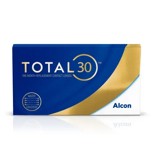 ЛИНЗЫ КОНТАКТНЫЕ Alcon Total 30 3шт традиц 1мес  б/цв дневн Sph -2.50 8.4 (АЛКОН, США)