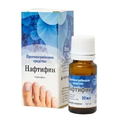 НАФТИФИН р-р д/наружн. прим. (фл.) 1% - 10мл N1 (Марбиофарм, РФ)