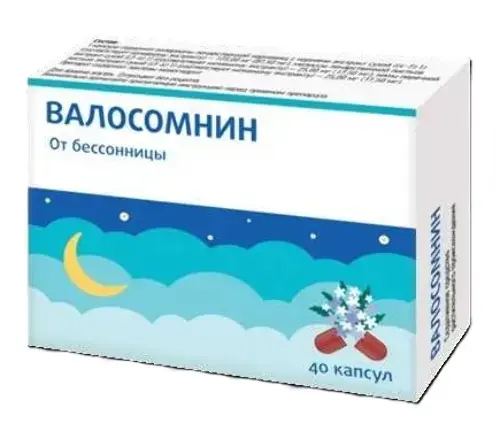 ВАЛОСОМНИН капс. N40 (Московская Ф.Ф., РФ)