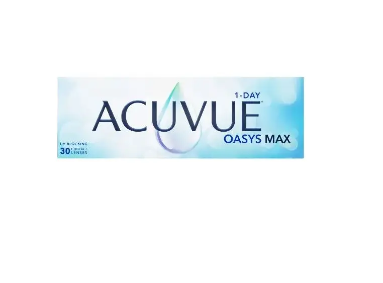 ЛИНЗЫ КОНТАКТНЫЕ Acuvue Oasys Max 1-Day 30шт традиц 1день дневн б/цв -3.00 8.5 (Джонсон и Джонсон Вижн Кэер, ИРЛАНДИЯ)