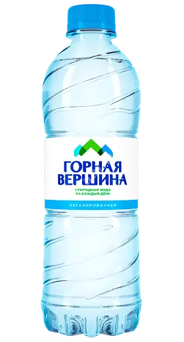 ВОДА ПИТЬЕВАЯ негаз. (бут. п/э) 0.5л (Аквалайн, РФ)