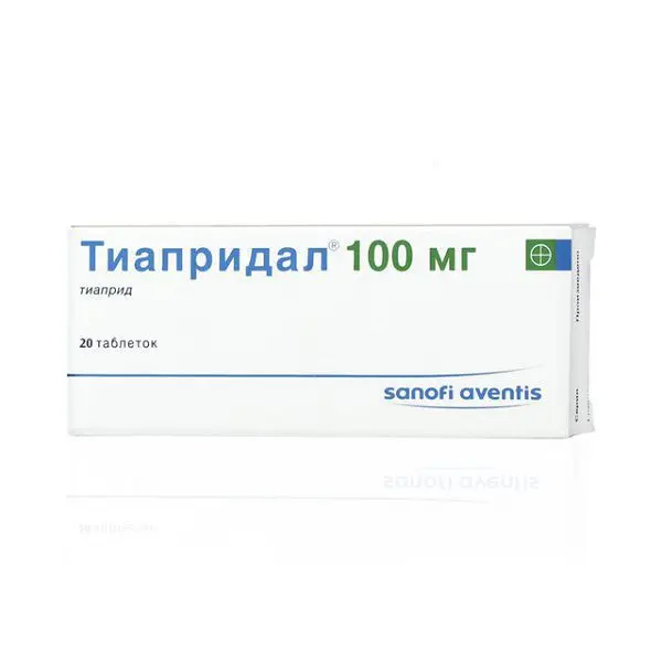 ТИАПРИДАЛ табл. 100мг N20 (САНОФИ, ФРАНЦИЯ)