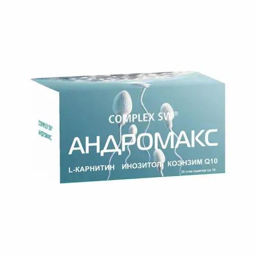 АНДРОМАКС Комплекс СВ пор. д/внутр. прим. (стик) 10г N30 (Ростовская Ф.Ф., РФ)