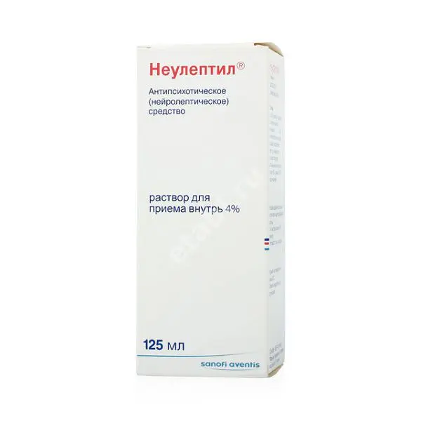 НЕУЛЕПТИЛ р-р д/внутр. прим. (фл.) 4% - 125мл N1 (САНОФИ, ФРАНЦИЯ/ГЕРМАНИЯ)