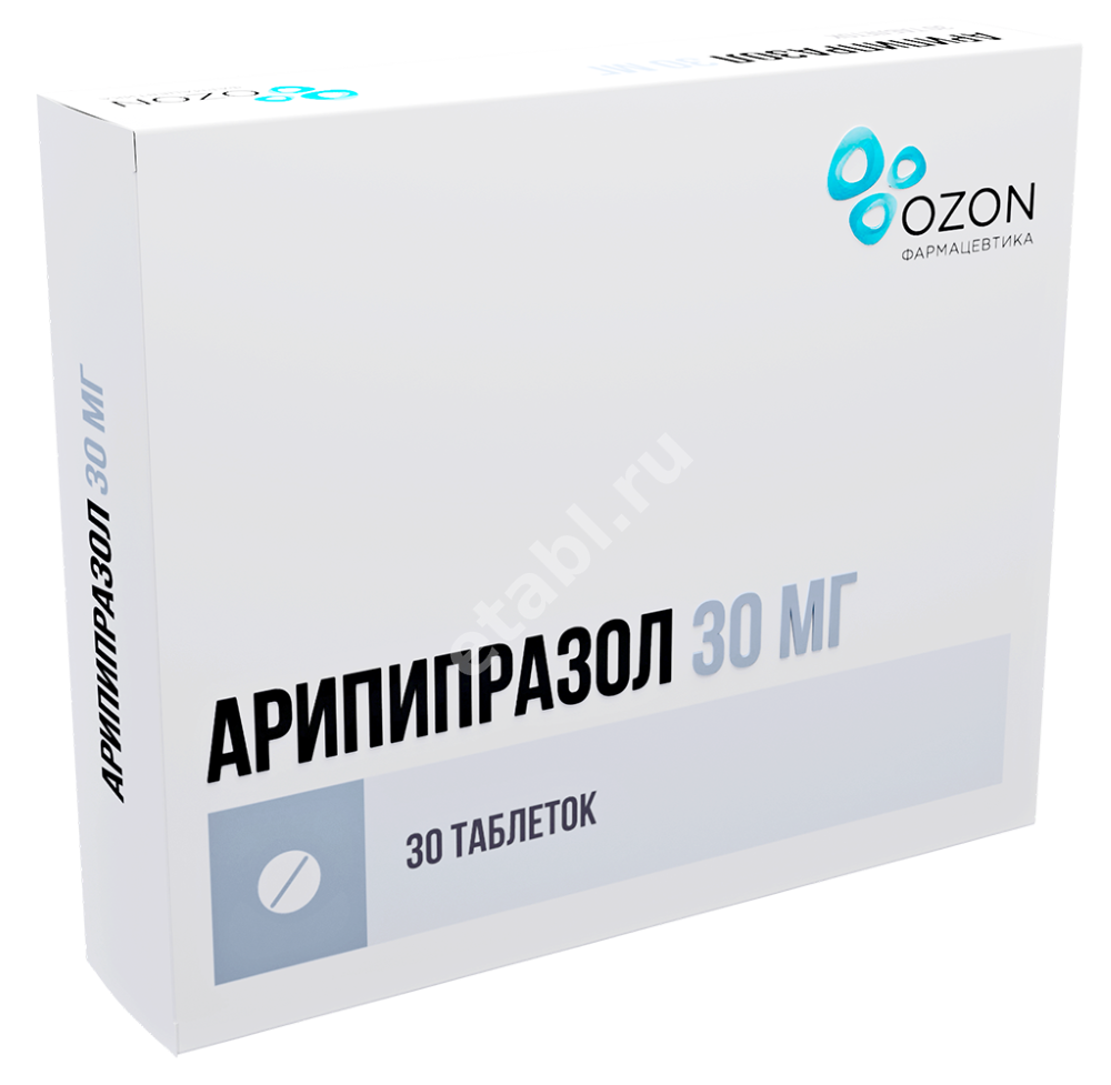АРИПИПРАЗОЛ табл. 30мг N30 (ОЗОН, РФ)