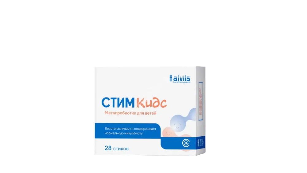 СТИМ КИДС пор. д/р-ра внутр. 6м+ (стик) 3г N28 (КИРОВСКАЯ Ф.Ф., РФ)