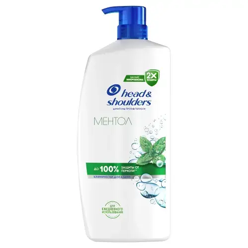 ХЭД ЭНД ШОЛДЕРС (HEAD & SHOULDERS) шампунь от перхоти 800мл Ментол (ПРОКТЕР & ГЕМБЛ , ФРАНЦИЯ)