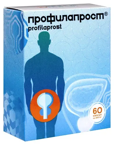 НЕРЕЙ ПРОФИЛАПРОСТ капс. 0.4г N60 (Сашера-Мед, РФ)