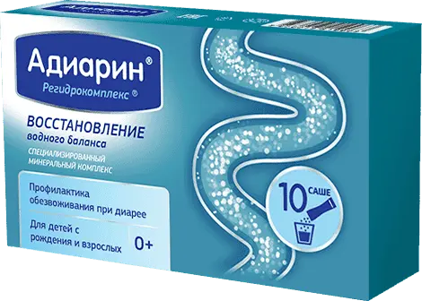 АДИАРИН Регидрокомплекс пор. д/р-ра внутр. (саше) 500мг - 4.3г N10 (ЯДРАН, ХОРВАТИЯ)