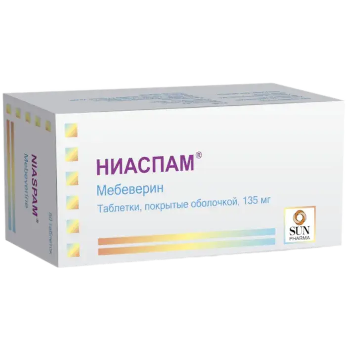 НИАСПАМ табл. п.о. 135мг N50 (САНФАРМА, ИНДИЯ)